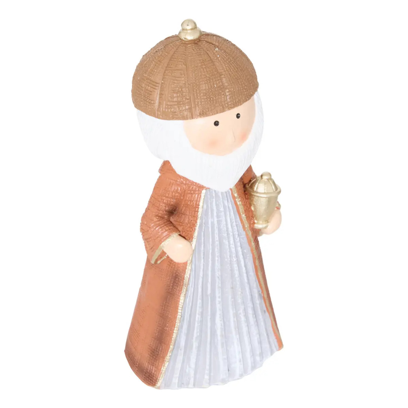 Lot de 8 santons Tumma en résine H. 12 cm