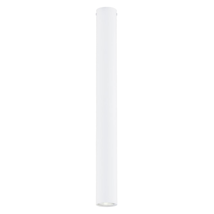 Lampada a sospensione Tecno 1XL in acciaio bianco