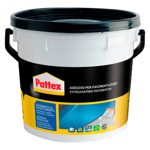 Pattex Pavimenti e Rivestimenti Adesivo Universale per Pavimentazioni - Barattolo da 5Kg