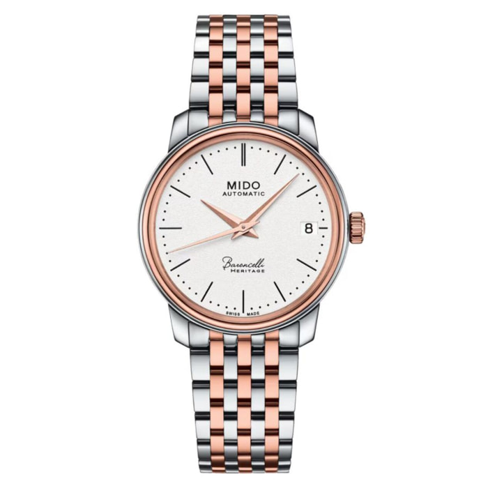 Reloj Mido M0272072201000 Mujer Analogico Automatico con Correa de Acero inoxidable
