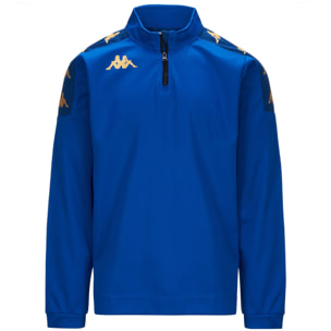 Kappa - Felpe Uomo Blu - Kappa4Football Gassolo
