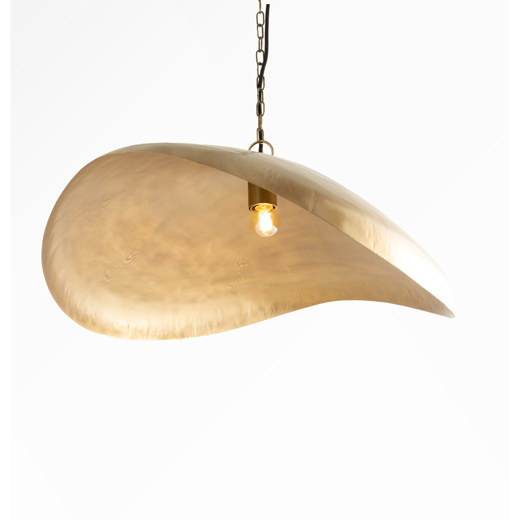 Suspension en métal doré 74 cm - Pacha