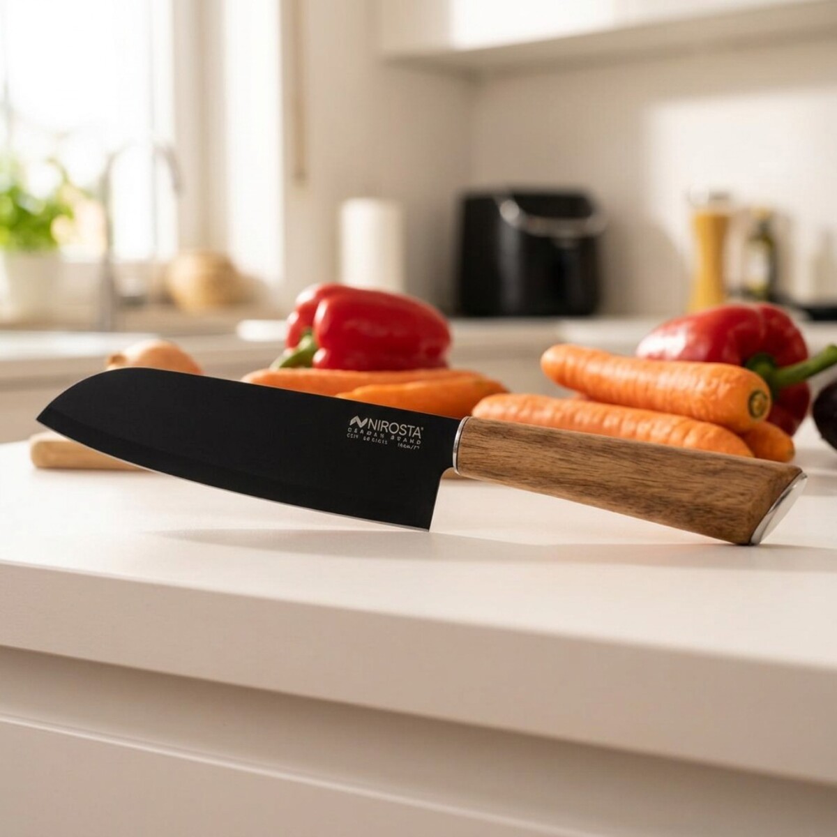 Couteau Santoku 31 cm Nirosta Flow