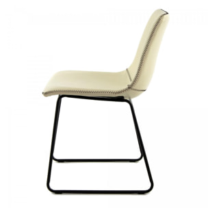 Lot de 2 chaises BILI Partiellement fabriqué à la main