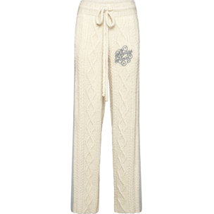 PHILIPP PLEIN Pantalones de jogging de punto SIGNATURE