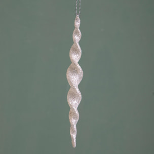 Spirale vetro - Pezzi 12 - 2,3xH16x2,3cm - Bianchi Dino SpA