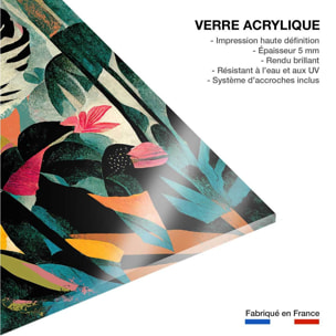 Tableau jungle tigrou  Tableau plexiglas