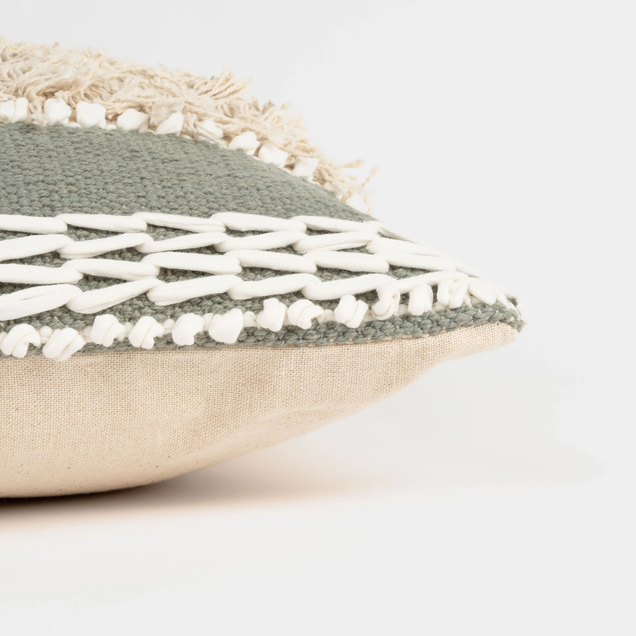 Cojín rectangular algodón 30x50 Domus - funda + relleno