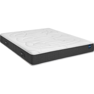 Ensemble OPTIMUM 2 places| Matelas H 25cm avec sommier ferme |confort équilibré