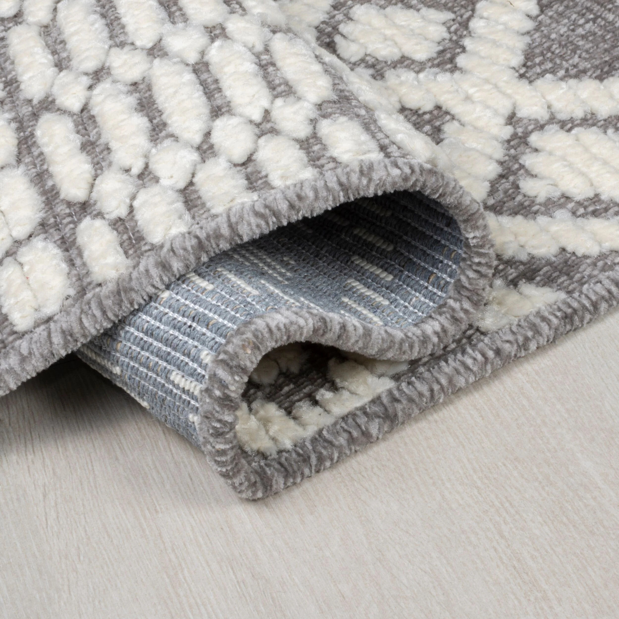 Tapis lavable JHANSI Gris