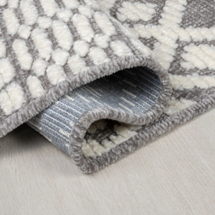 Tapis lavable JHANSI Gris