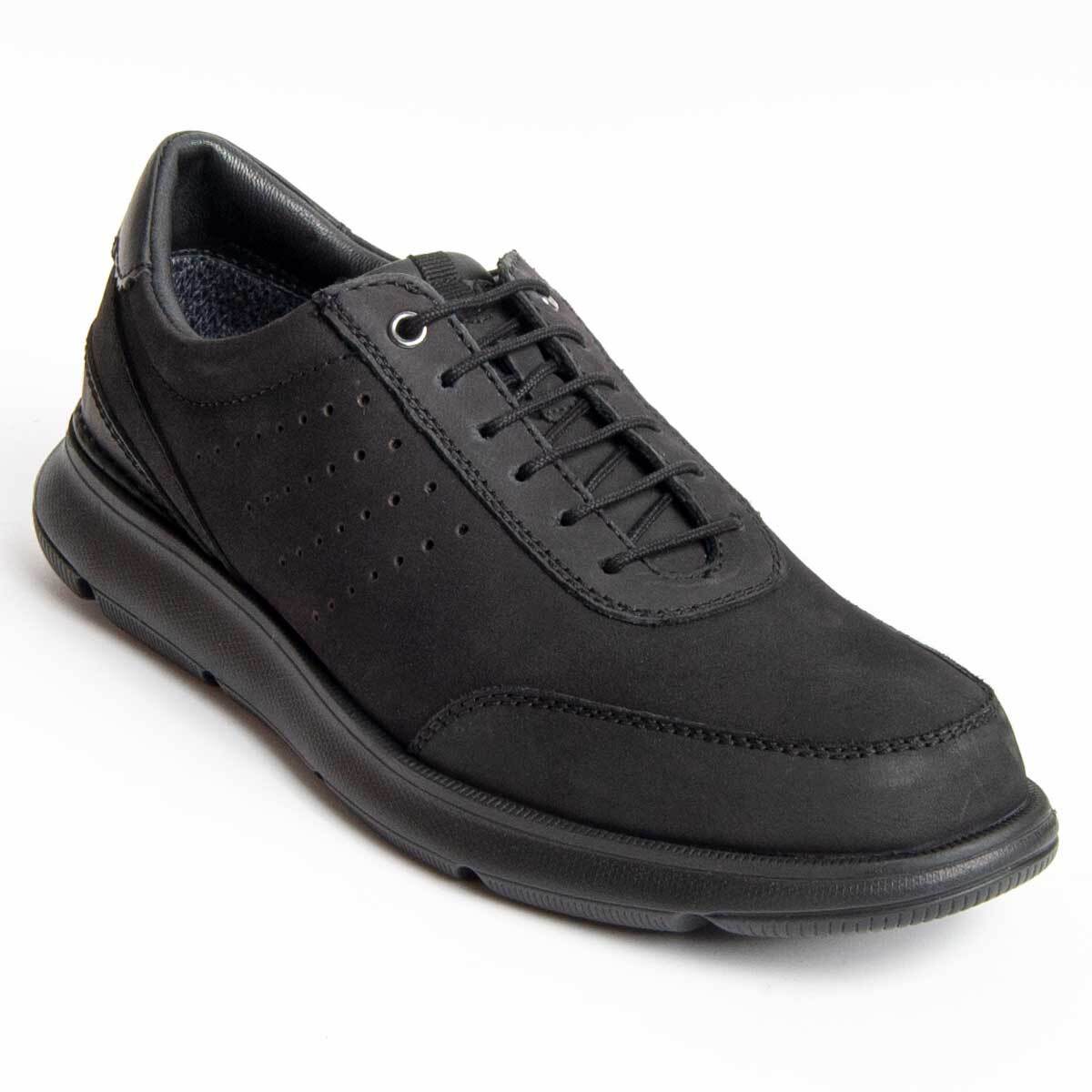 Zapato Oxford De Piel - Negro