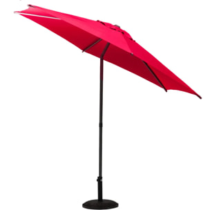 Parasol droit rond Soya Grenade