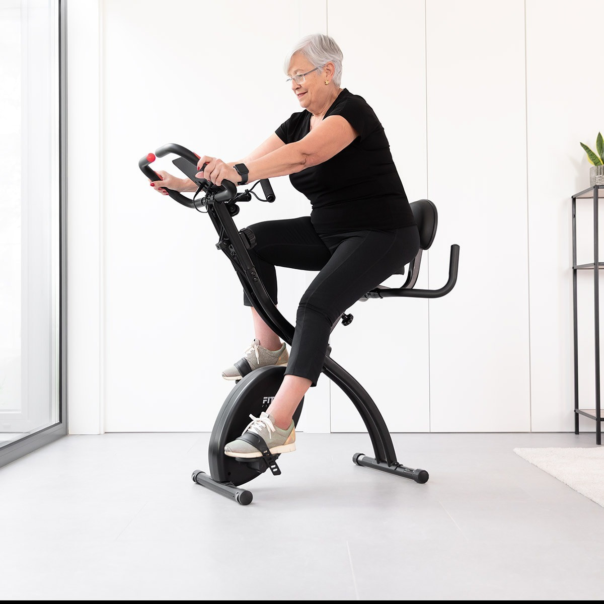 Bicicleta Fija Fitfiu Fitness Bicicleta EstÃ¡tica Plegable FITFIU