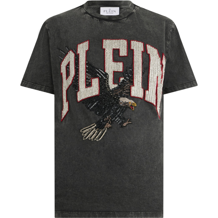 PHILIPP PLEIN T-Shirt Round Neck Ss EAGLE