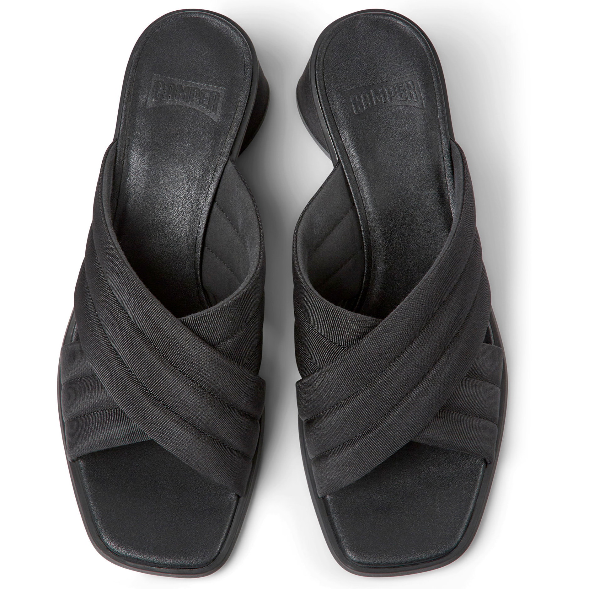 Sandali - CAMPER Kiara - Nero - Tessile tecnico (Poliestere riciclato)