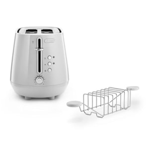 Grille-pain DELONGHI Eclettica Blanc CTY2103.W