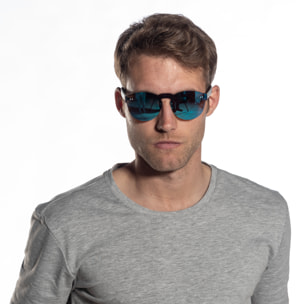 Gafas de sol PALO ALTO TALLIN - Plana revo azul cielo y brazo gris