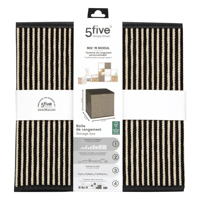 Panier Mix n Modul L31cm noir