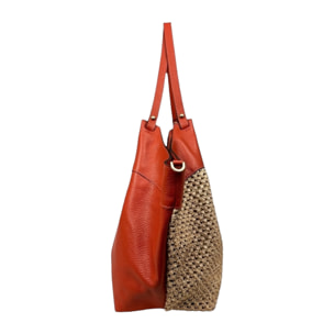 Bolso de hombro Cheval Firenze Madera Naranja