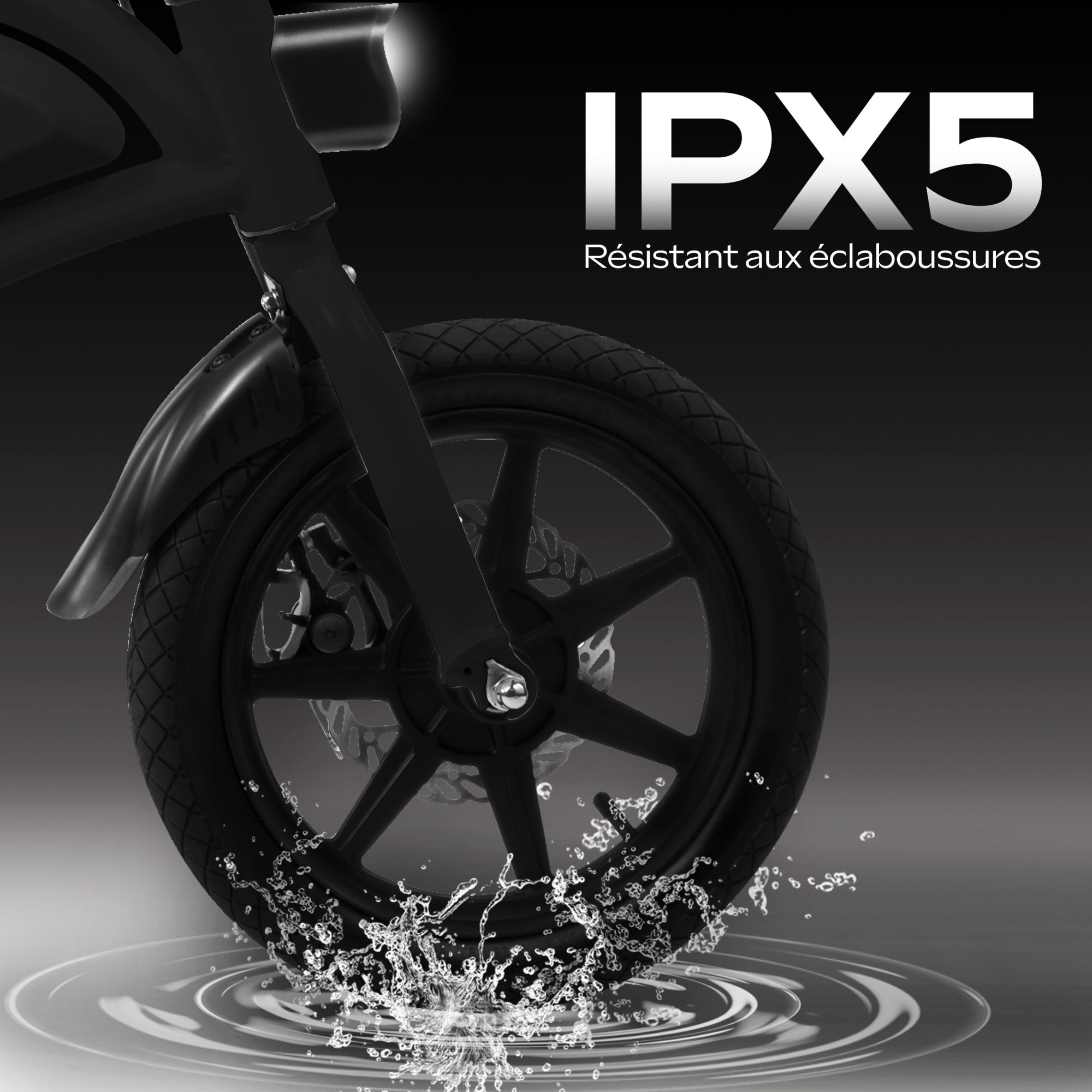 Draisienne Électrique  UrbanGlide E-bike 120 – 350W, 25 km/h, Autonomie 18 km, Pneu 12", Batterie 36V/5.2Ah - 15Kg