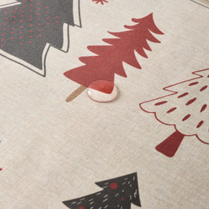 Nappe ronde en résine anti-taches Laponia 52-100