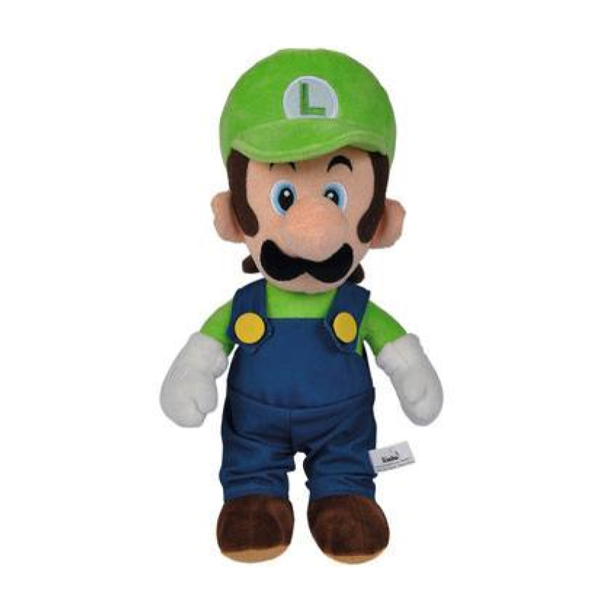 Super Mario Peluche Figura Luigi 30 Cm Simba