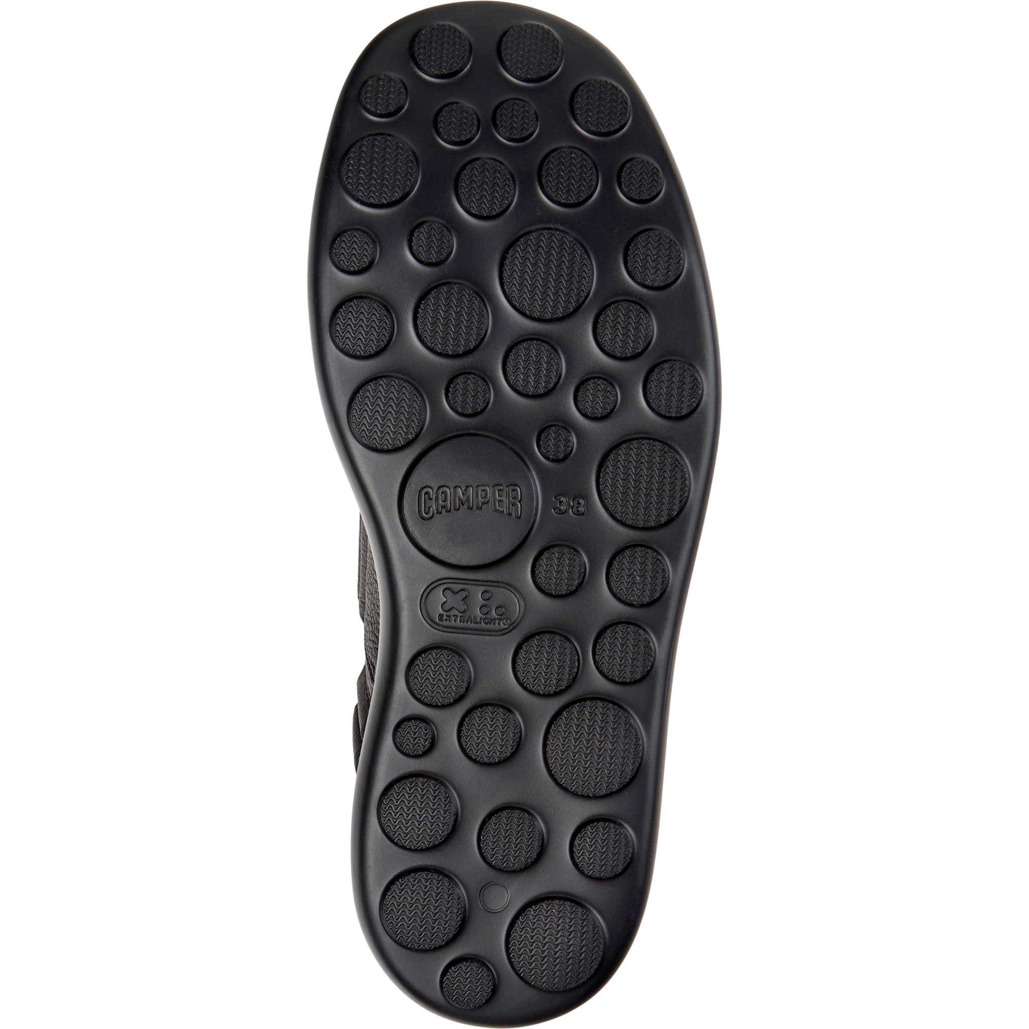 Sandalias - CAMPER Pelotas Flota Up - Negro - Cuero liso