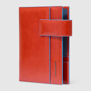 Piquadro Agenda organizer in pelle con porta penne