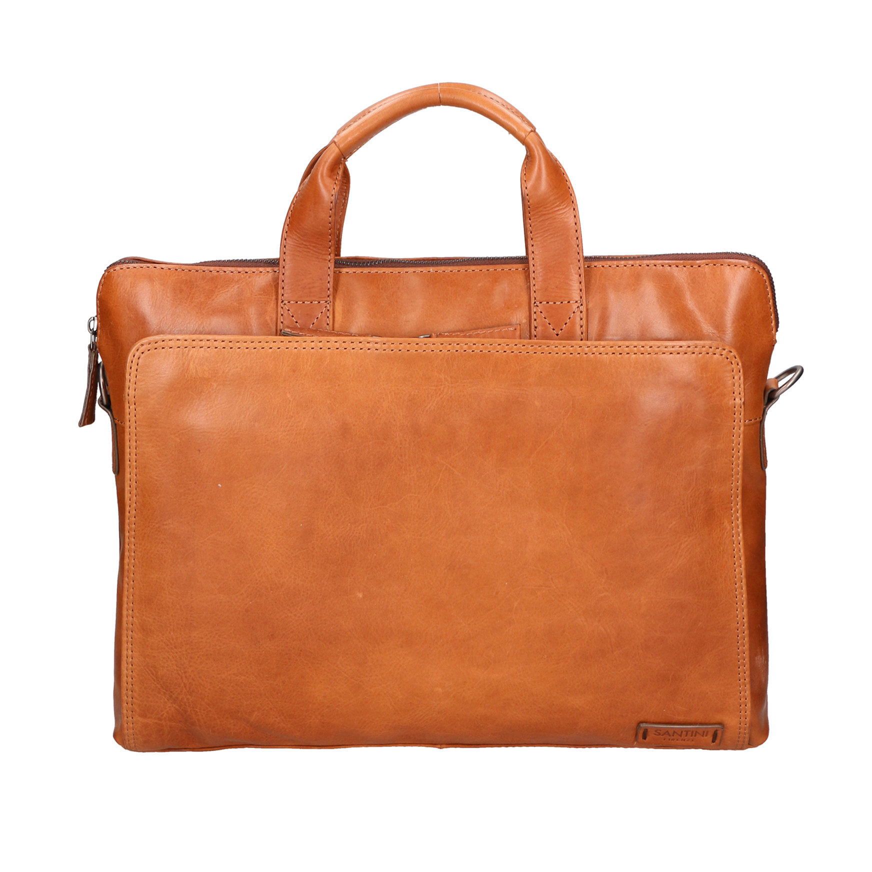 Borsa a tracolla unisex In Vera pelle Made in India 40x3x5 cm