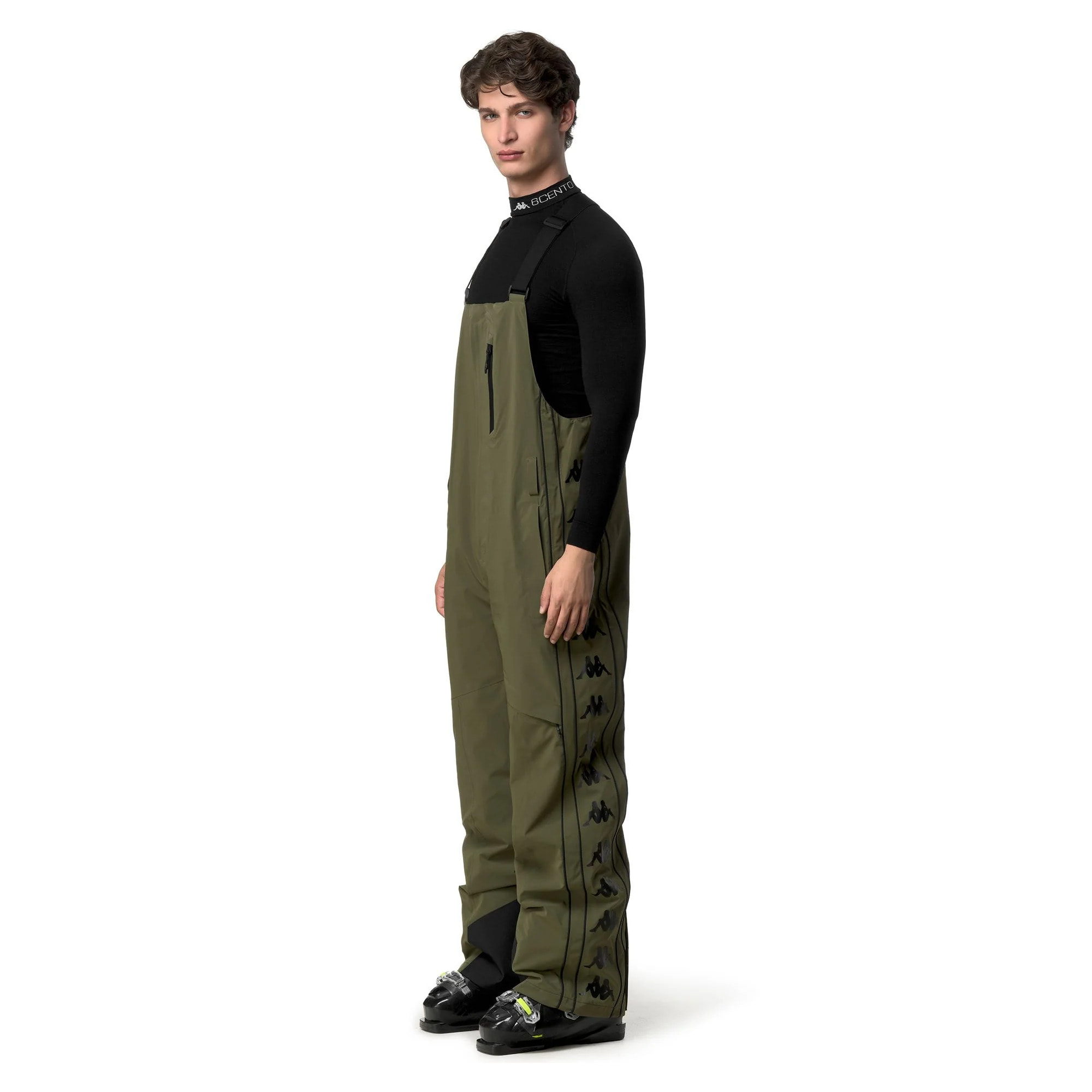 Kappa - Pantaloni Uomo Verde - 6Cento 626Hg 222 Banda