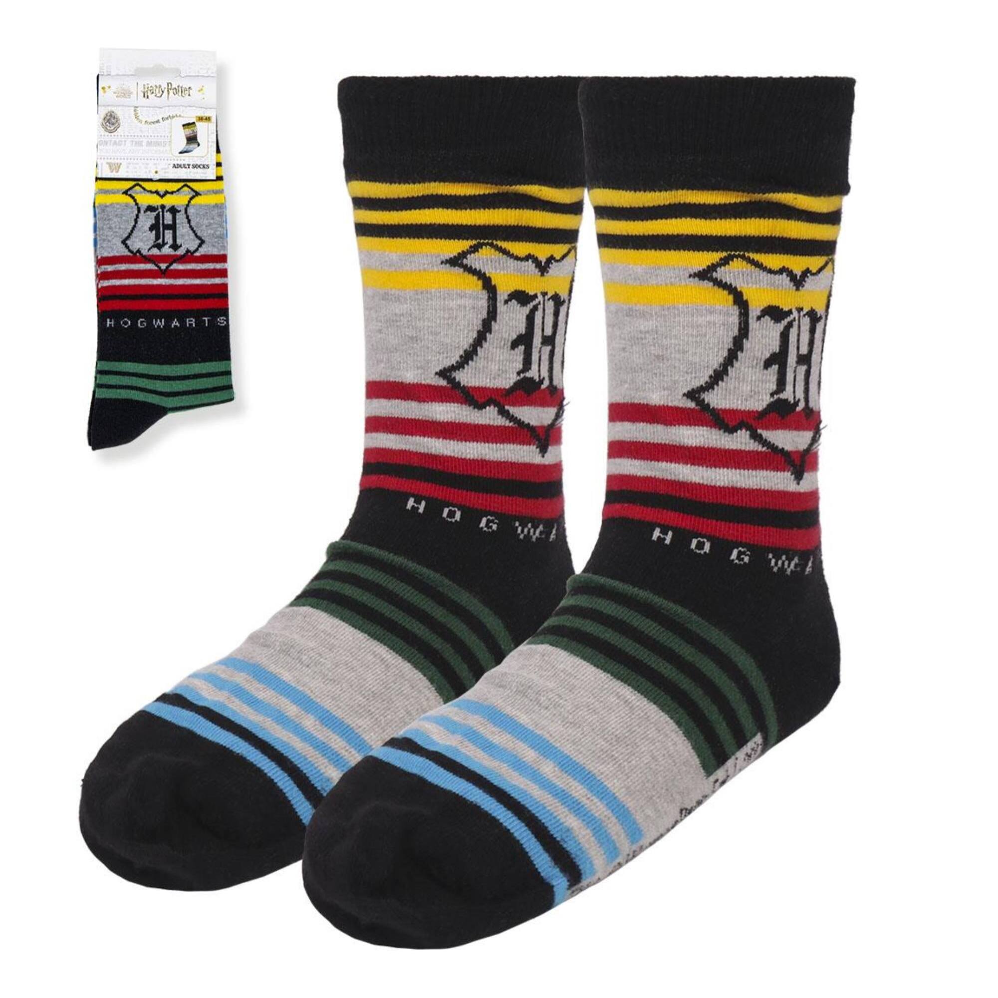 Set de 4 Calcetines con diseños de Harry Potter