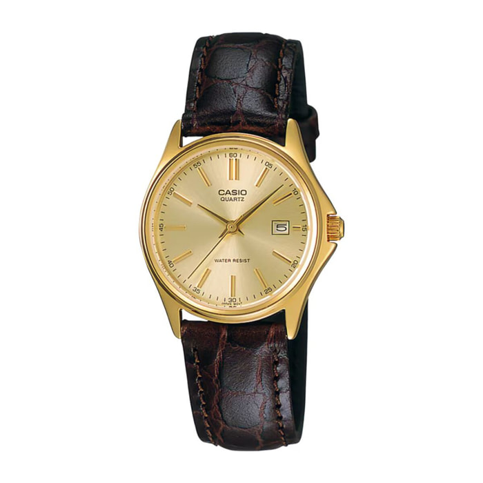 Reloj Casio LTP-1183Q-9A Mujer Analogico Cuarzo con Correa de Cuero