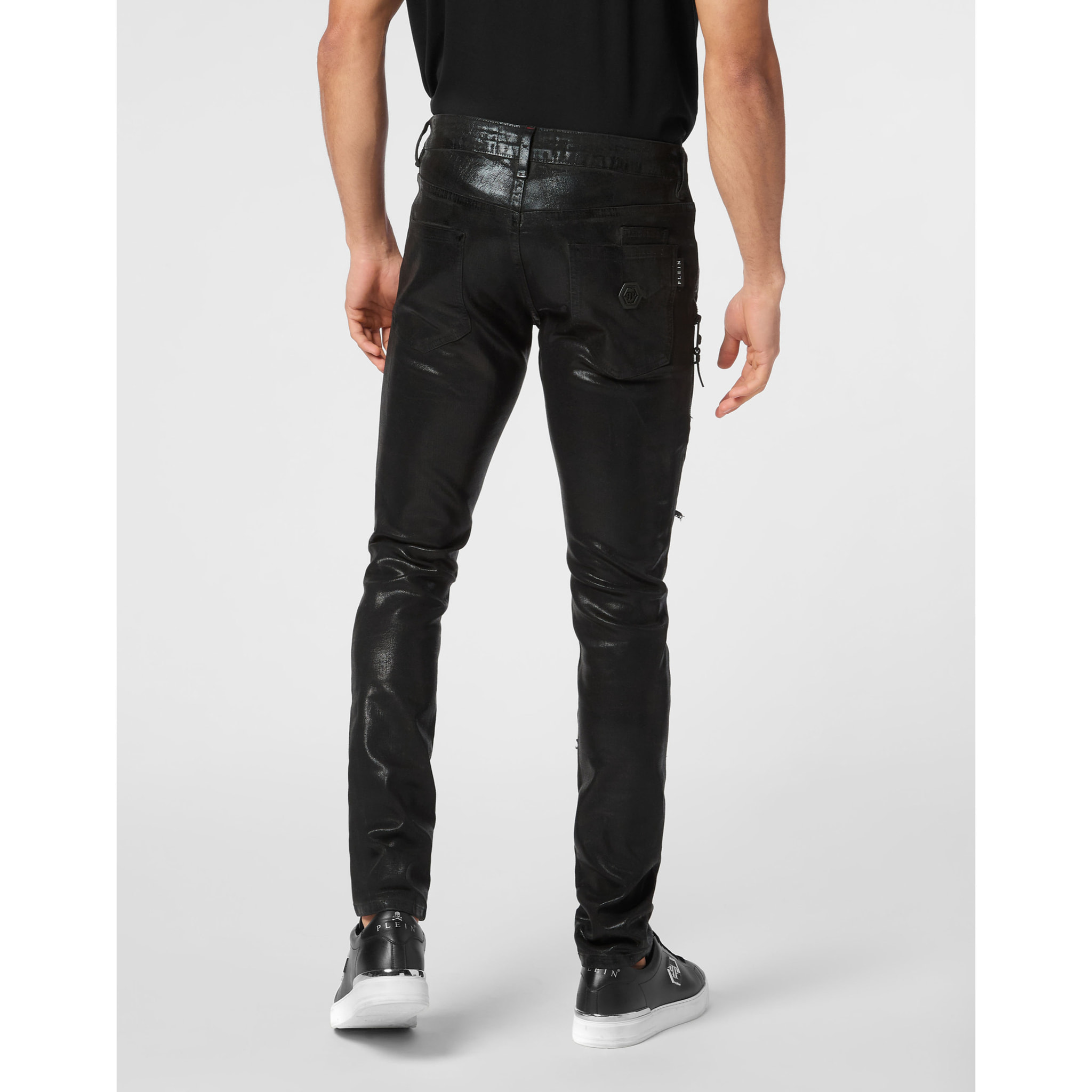PHILIPP PLEIN Jeans Straight Cut CAMOUFLAGE