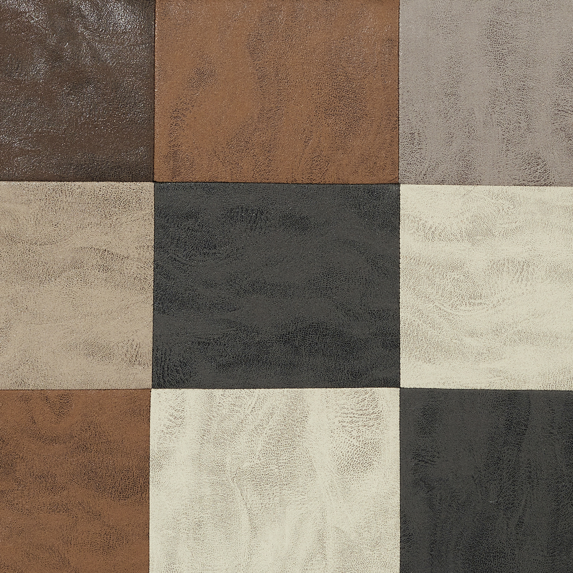 Coffre Banc Pliable Patchwork Pu M2