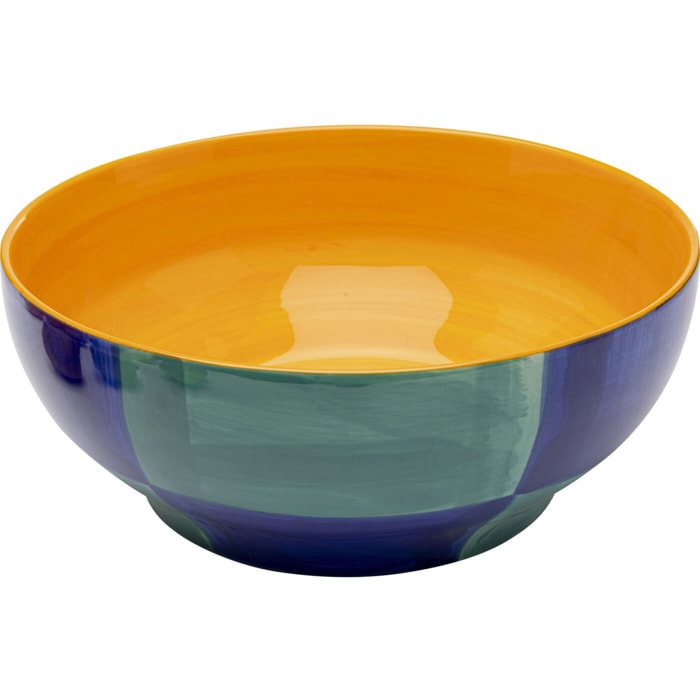 Coupe Capri bleue 25cm Kare Design