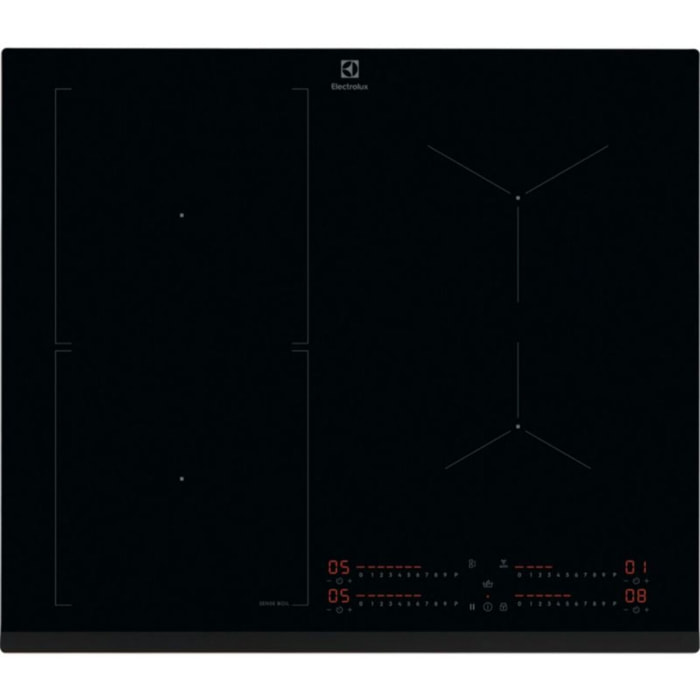 Plaque induction ELECTROLUX EIS62453 - Anti-débordement SenseBoil 4 foyers
