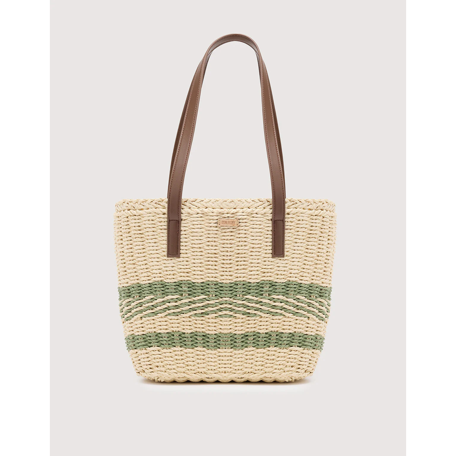 Bolso Capazo Trenzado Natural - Hyla
