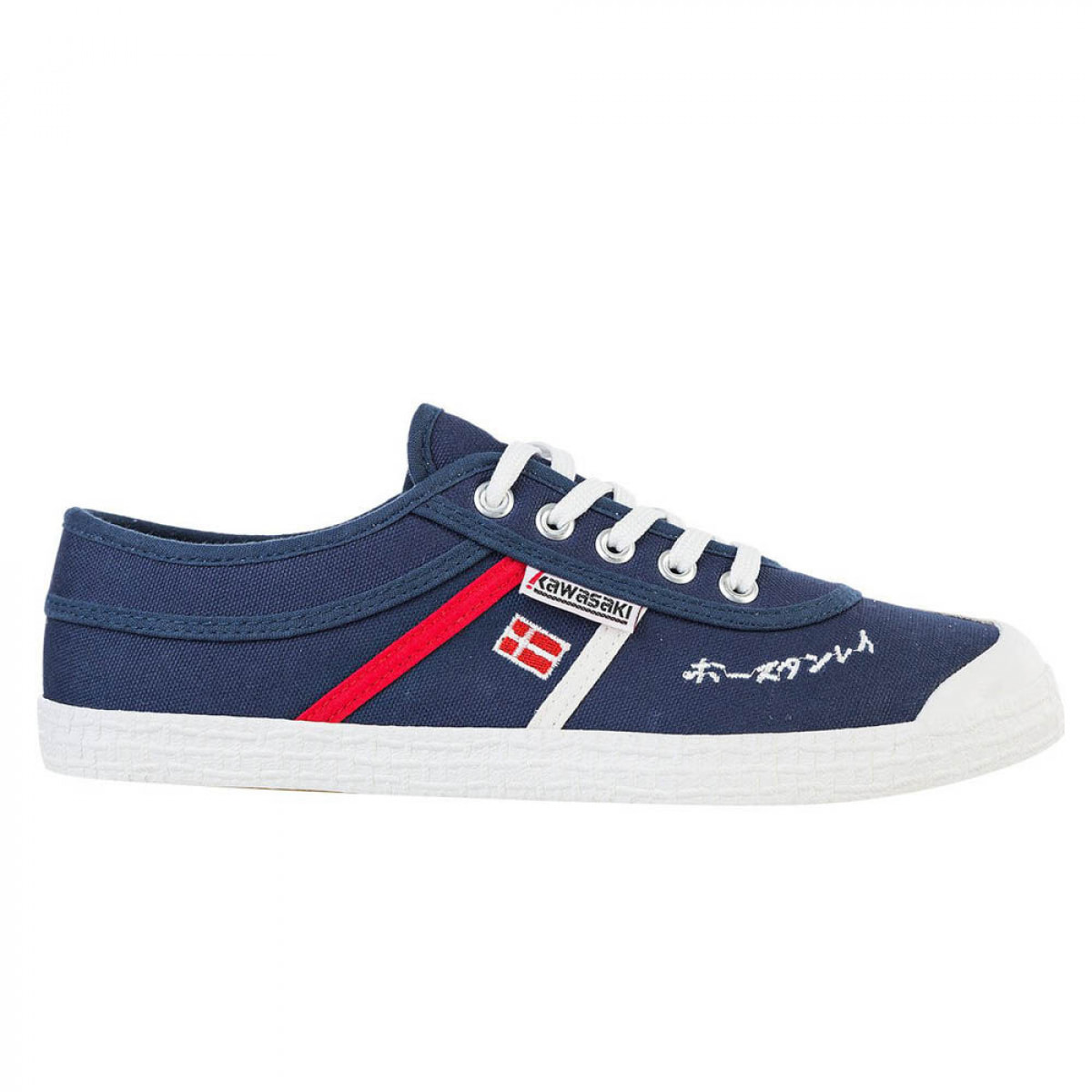 Zapatillas Sneaker para Hombre - KAWASAKI Signature Canvas Shoe K202601 2002 Navy