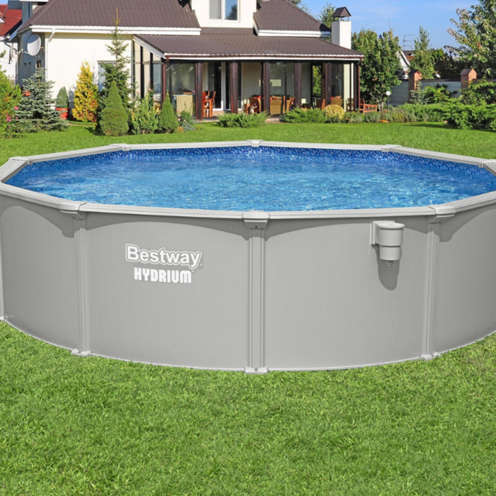 Bestway Piscine acier hors sol Ronde Hydrium 457 x 122 cm