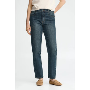 Pantalón vaquero azul medio de corte slim Polo Club
