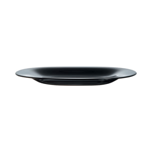 Set di 6 piatti neri 21 x 19,6 cm Carine - Luminarc
