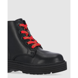 Botines - Negro - Tacón: 3 cm