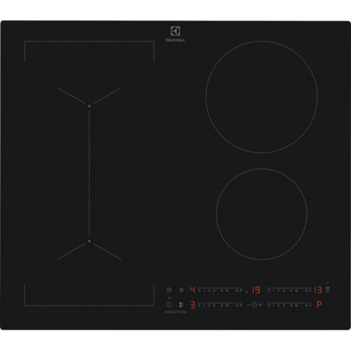Plaque induction ELECTROLUX EIV63443CT SaphirMatt SE- Anti-rayures et Zone Flex