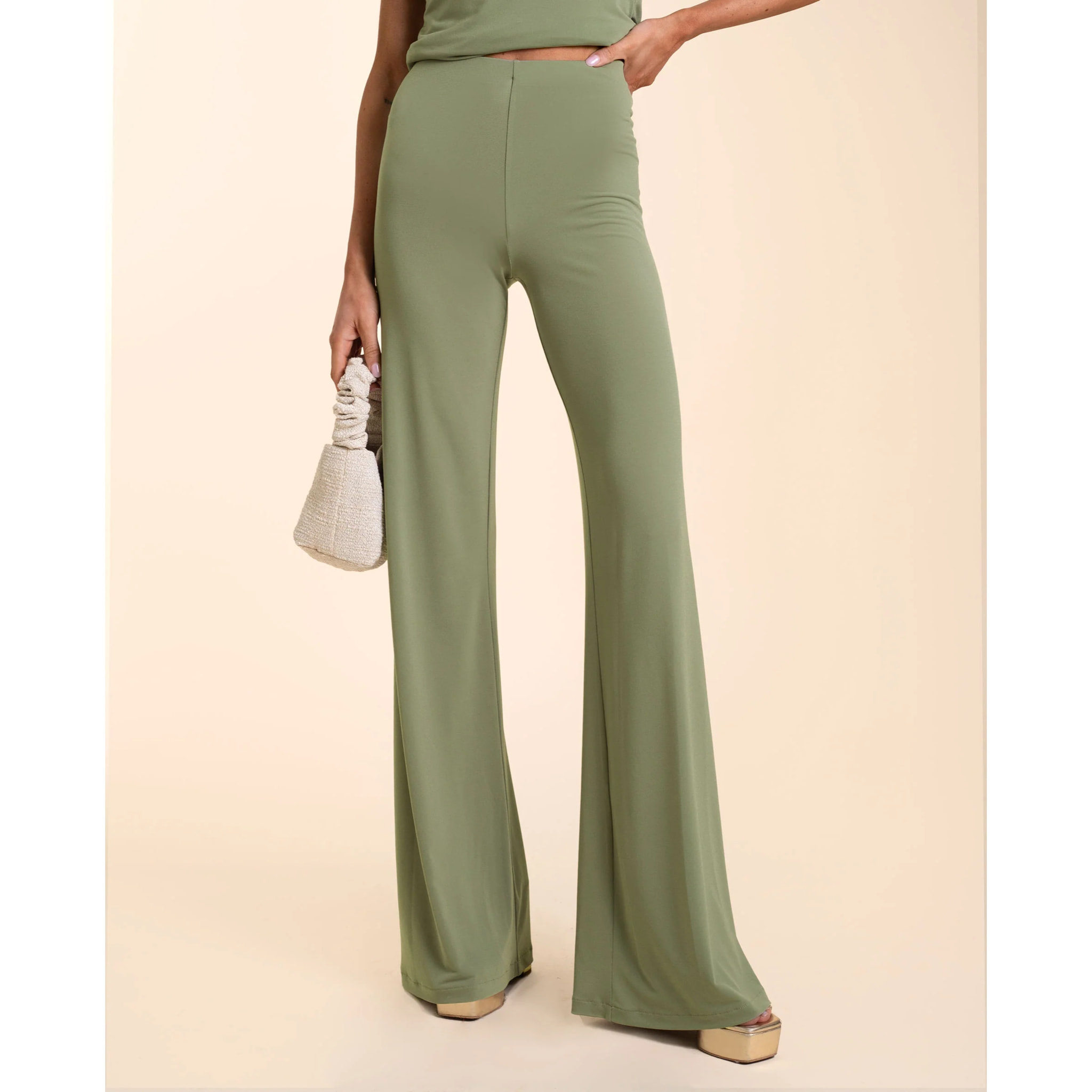 Pantalón de mujer ancho elegante