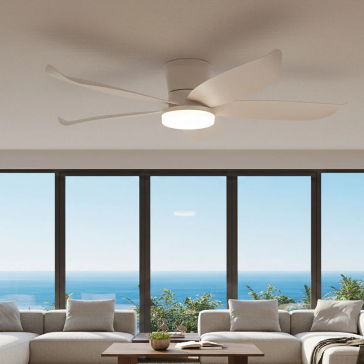 Ventilateur Plafond LED CALYRO D107CM