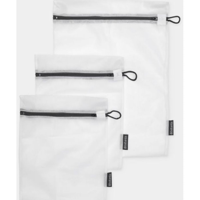 Panier à linge BRABANTIA de Lavage set de 3 en 2 tailles White