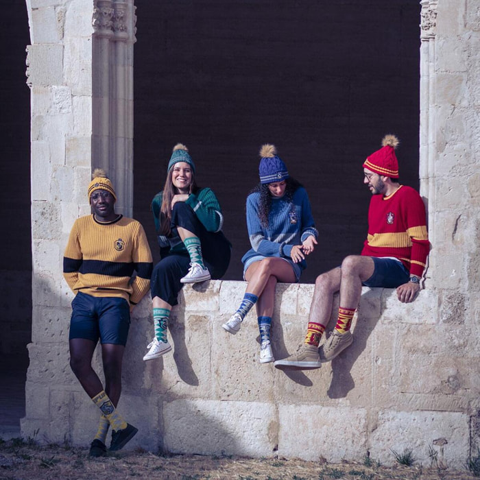 Gorro infantil de punto para niños unisex "Slytherin Harry Potter!