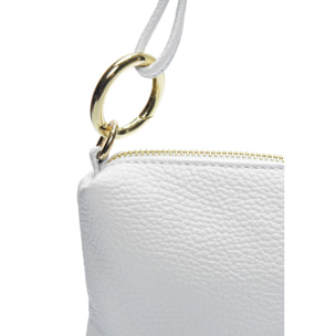 Borsa a tracolla Anna Luchini Bianco