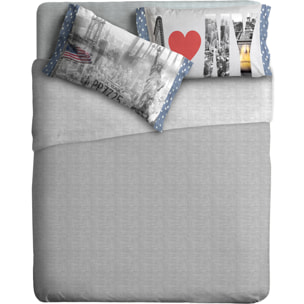 Completo letto 1 Piazza e mezzo IPERSAN fotografico Fine-Art New York